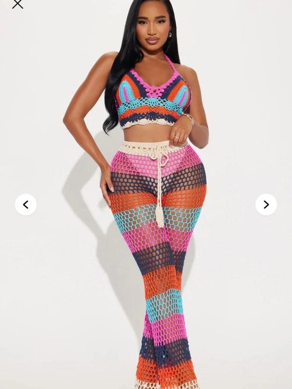 Two piece crochet set